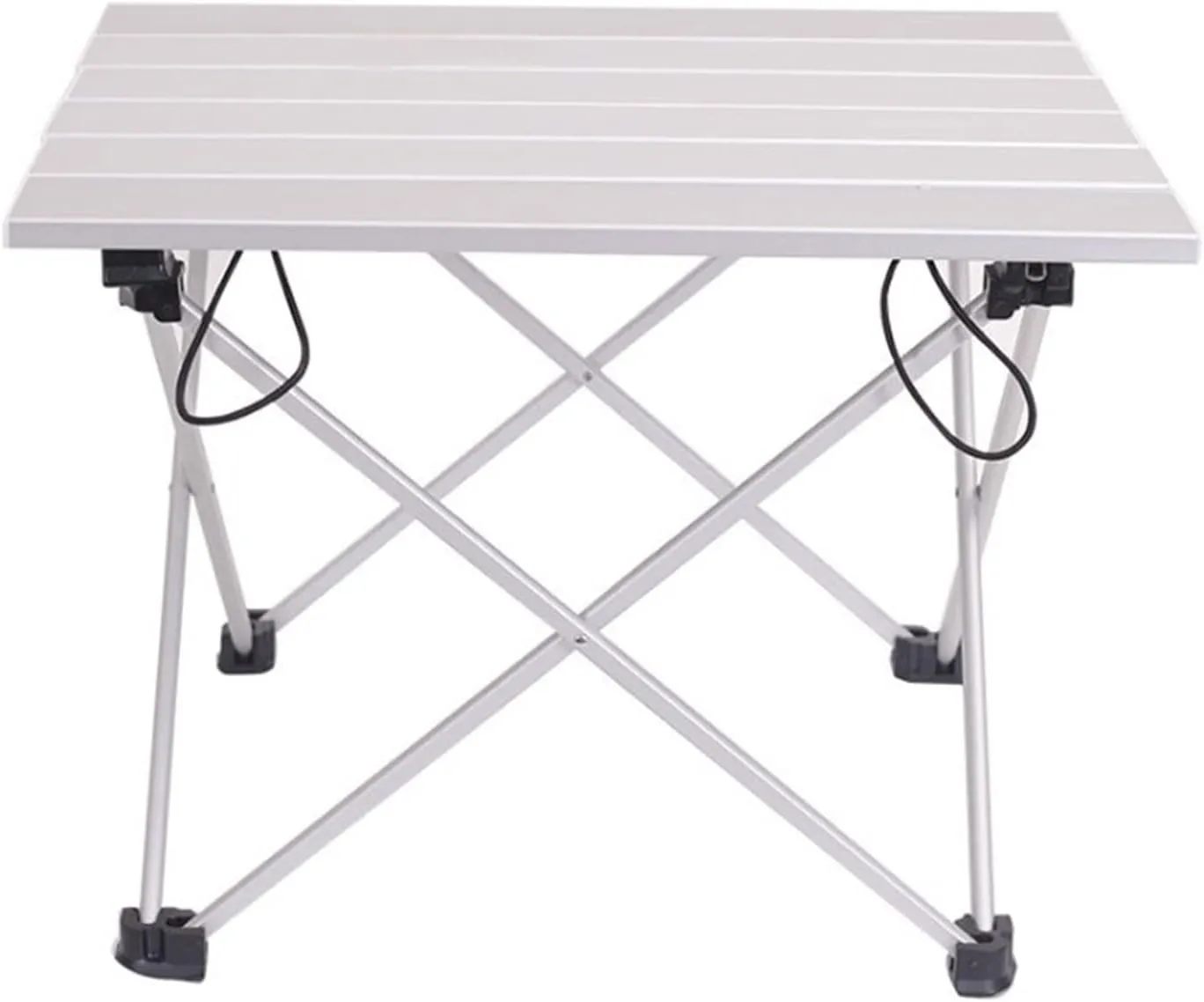 Folding Dining Table Ultra-Light Table Blue Pink Gray Small Portable Aluminum Folding Table Outdoor Dinner Hiking Camping BBQ Traveling Desk Alloy (Color : Pink)