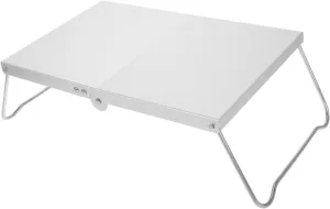Folding Picnic Table Compact Camping Table Portable Outdoor Aluminum Alloy Heat Resistant for Camping Beach