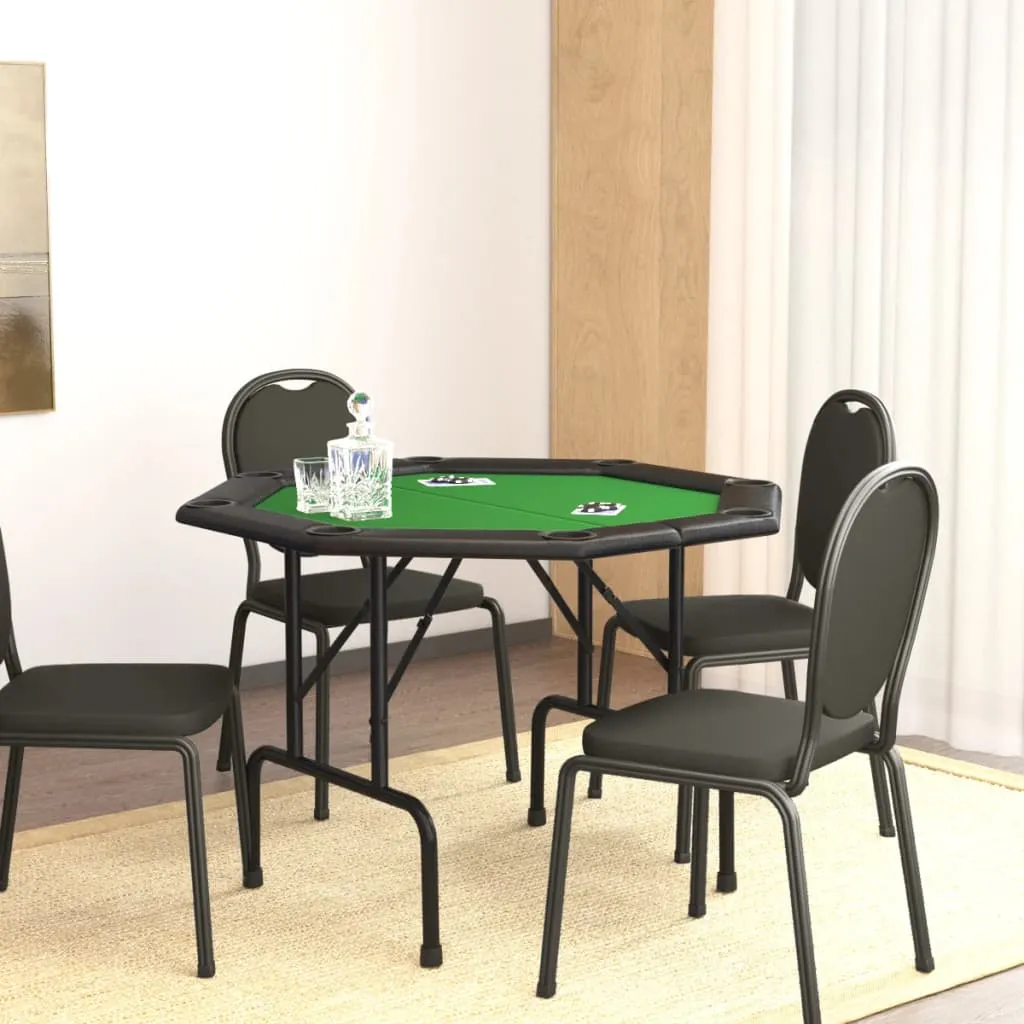 Folding Poker Table Texas Holdem Table 8 Players Portable Casino Table