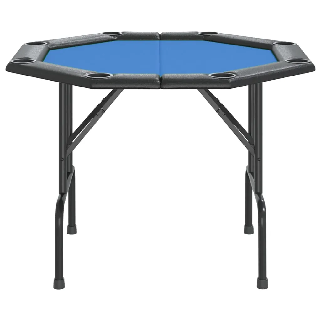 Folding Poker Table Texas Holdem Table 8 Players Portable Casino Table