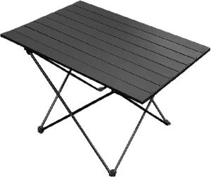 Folding Table Foldable Table Camping Aluminum Alloy Portable Ultralight Folding Fishing Table Outdoor Dining Desk for Family Party Picnic BBQ