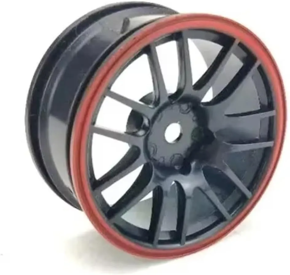 for Tamiya for CC01 D90 701A 1/10 4PCS 1.9Inch Off Road Climb for Rock Crawler Car Tires for Super Soft 96MM Rubber Tyre Wheel Rim Hex 12MM RC Car Repair Kit(Size1)