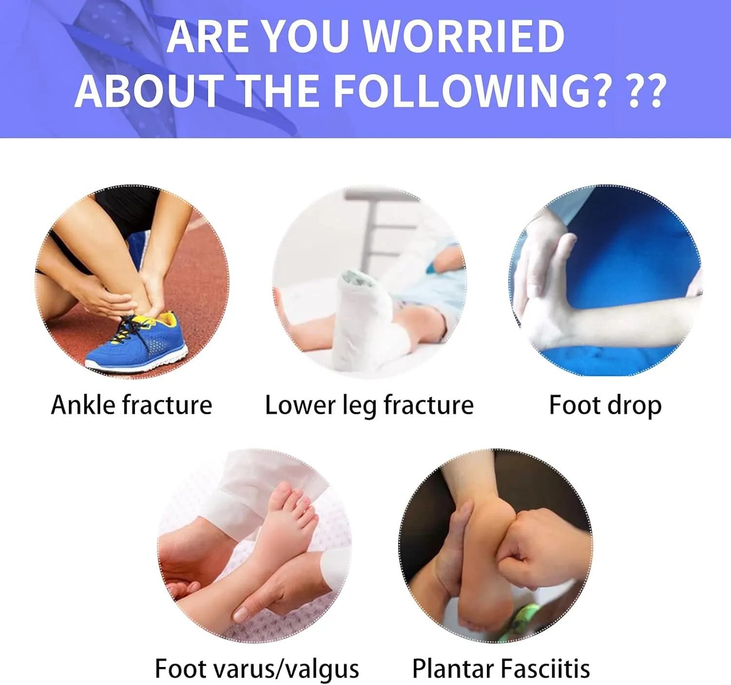 GHORTHOUD Kids AFO Drop Foot Brace for Child Toddler Ankle Foot Orthosis Pediatric Afo Night Splint Walking with Shoes or Sleeping Othopedic Drop Foot Support for Children (Small-Right)