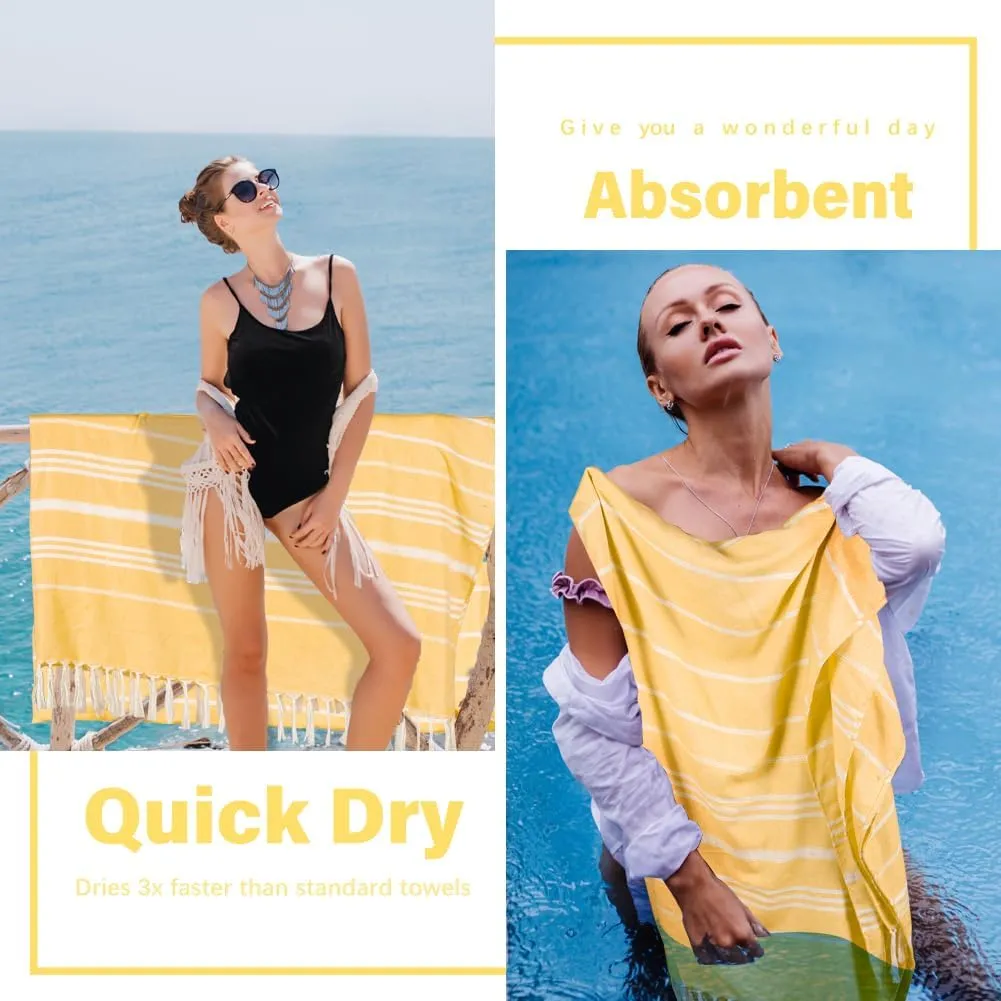Giant Turkish Beach Towel Blanket 85x75 Cotton XXL Extra Large Oversided Bath Pool Blankets XL Huge Thick Bed Sand Free Throw Towels Picnic Outdoor Big Quilt Necessities Cloud Gifts for Adult