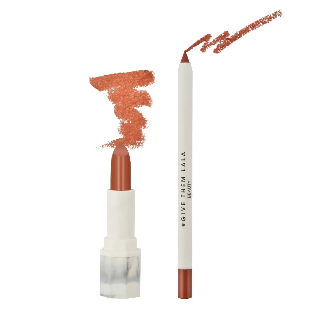 GIVE THEM LALA Lip Liner and Lipstick Set - CLIMAX Lip Kit For Long Lasting, Moisturizing Wear- All Day Lipstick and Liner with Silky Smooth Finish - Cruelty-Free Lip Makeup
