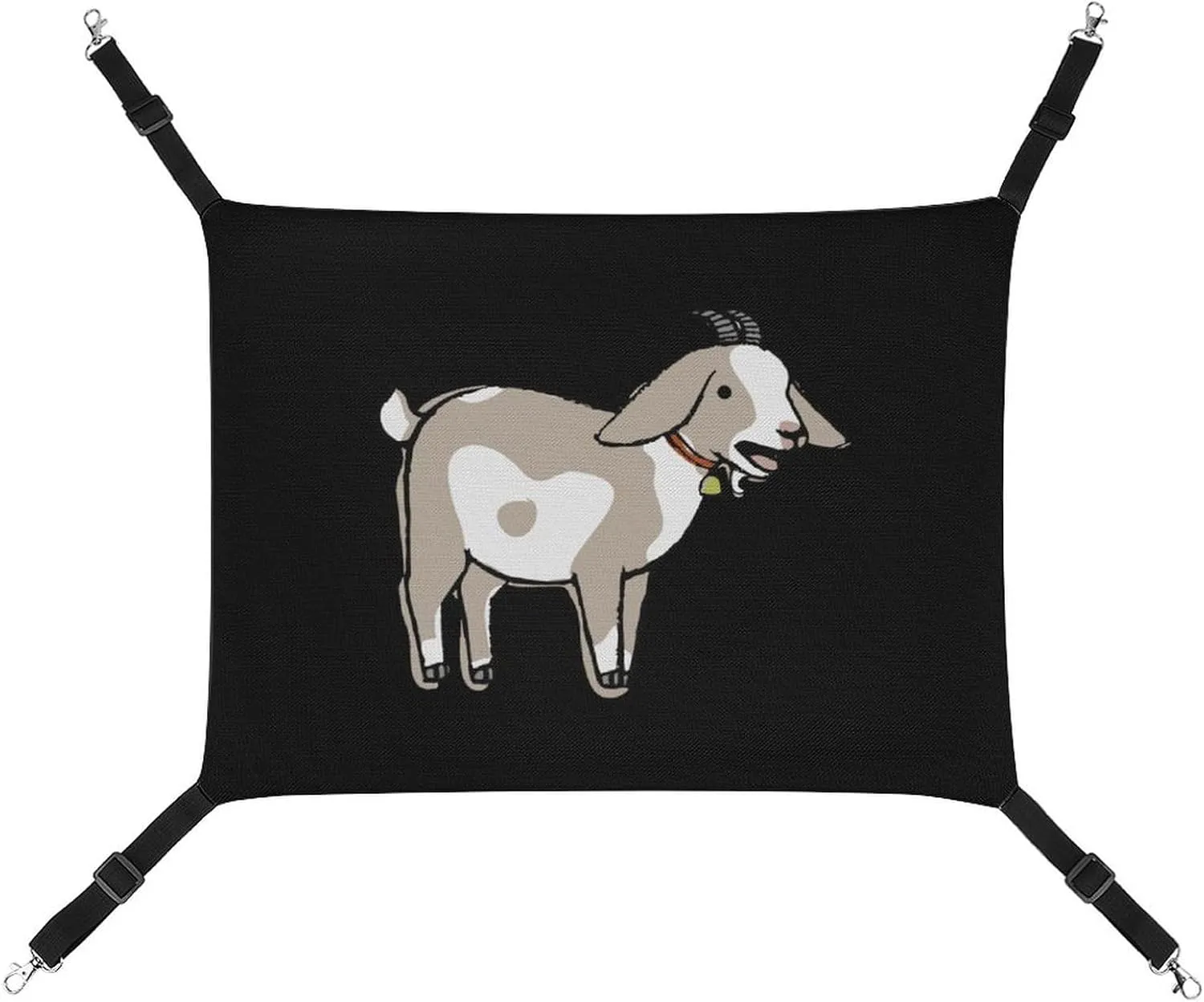 Goat Hanging Cat Bed Soft Breathable Pet Hammock for Cage Pet Sleeper for Kitten Ferret Puppy Rabbit, style, 20240327