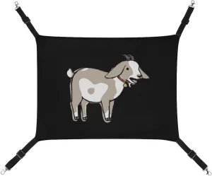 Goat Hanging Cat Bed Soft Breathable Pet Hammock for Cage Pet Sleeper for Kitten Ferret Puppy Rabbit, style, 20240327