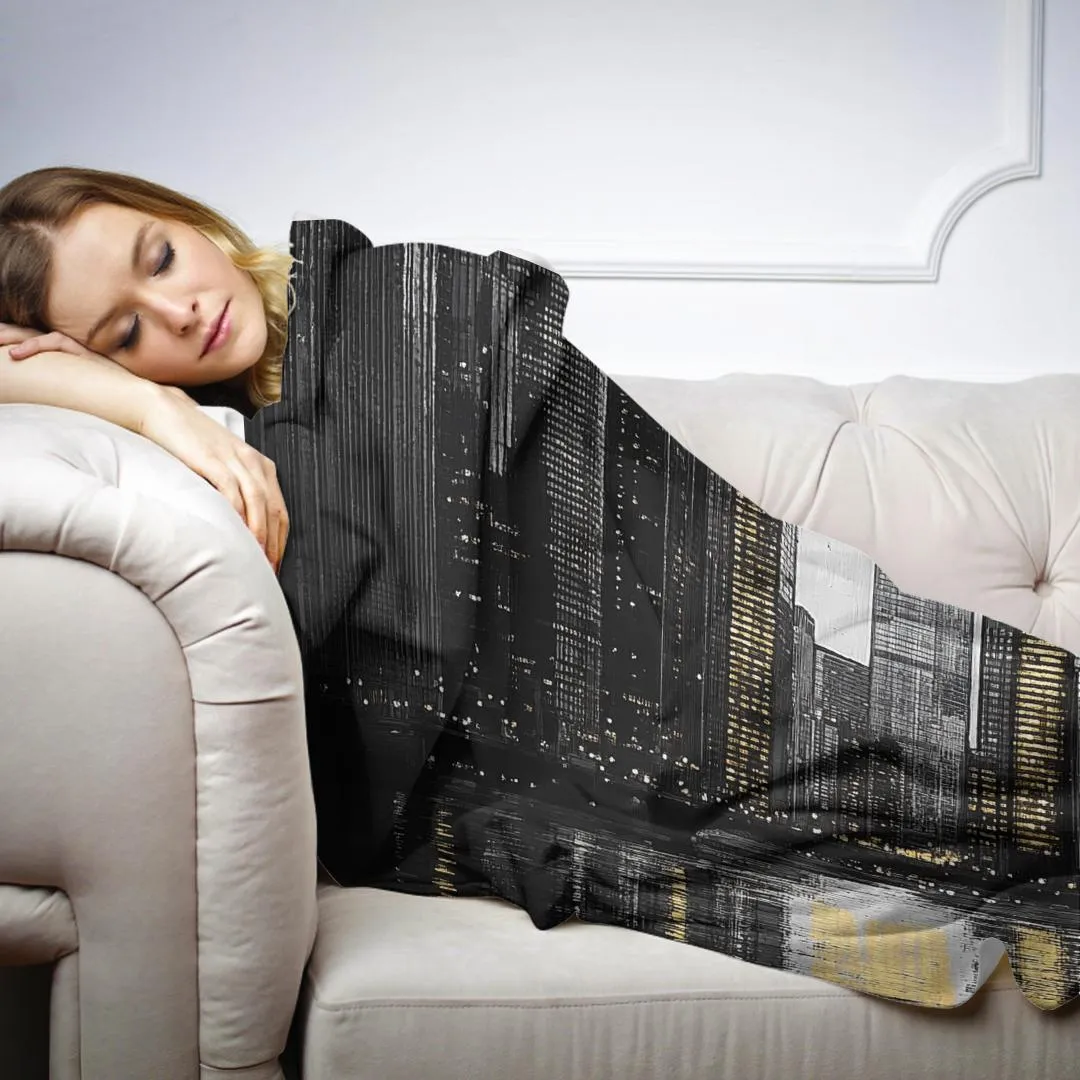 Golden Reflections Blanket