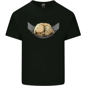 Goldendoodle on a Hammock Dog Kids T-Shirt Childrens