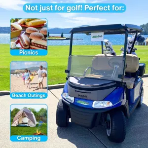 Golf Cart Cooler Bag - Insulated Cooler Bag - Keep Drinks Ice Cold
