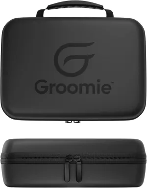 Groomie Travel Case for BaldiePro Electric Head Shaver for Men - Sleek Hard Case for Shaving Kit - Portable On-the-Go Accessory for Head Shaver & Grooming Accessories