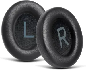 GVOEARS Premium Replacement Earpads for Bose 700 Noise Cancelling Headphones (NC700), Ear Pads Cushions with Softer Sheepskin Leather, Memory Foam, Added Thickness Extra Durable Ear Cushions (Black)