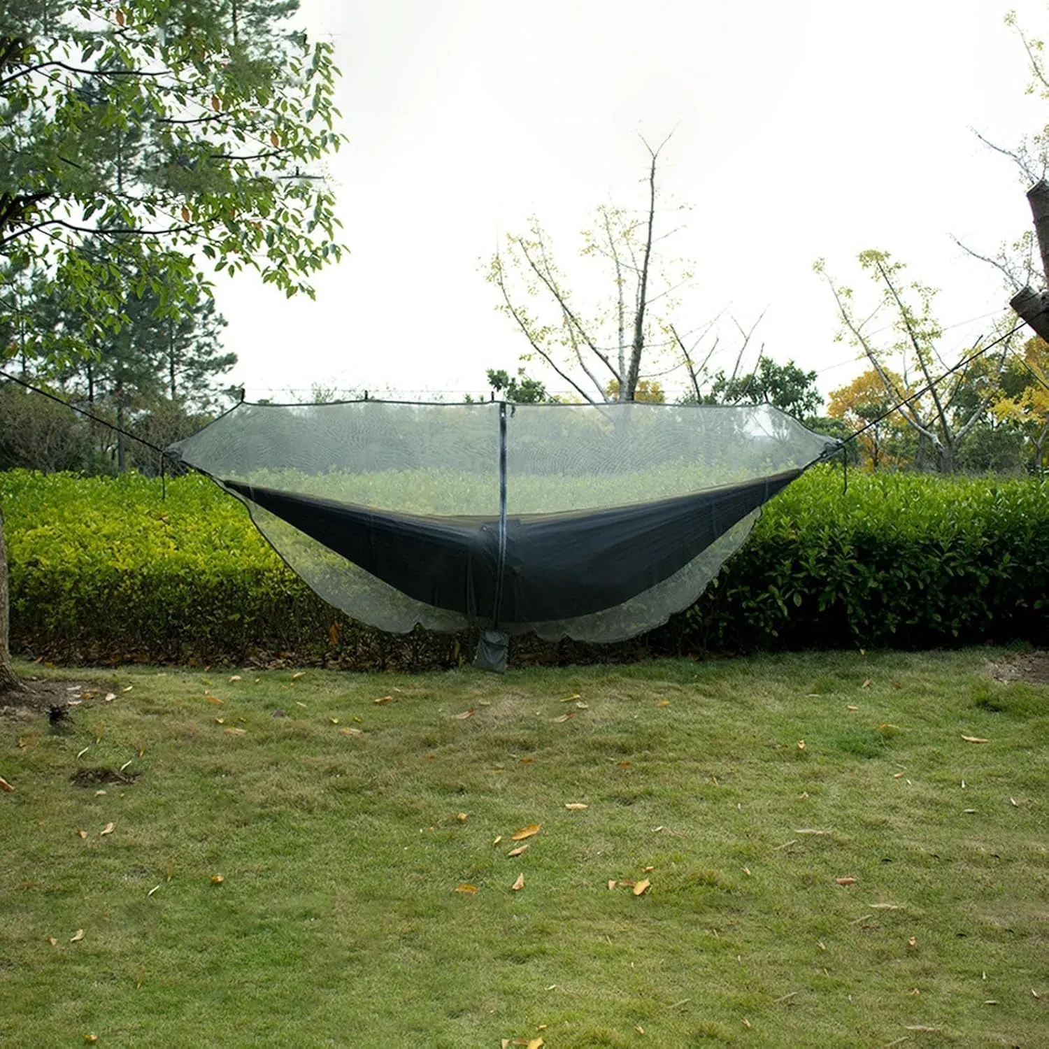 Hammock Net - Hammock Fly Net, Camping Hammock, 11ft Easy Set up Fly Net | Mesh Hammock Netting, Lightweight Portable Camping Gear Net for Outdoor Comfort, 360 Degree Protection, Camping, Hiking
