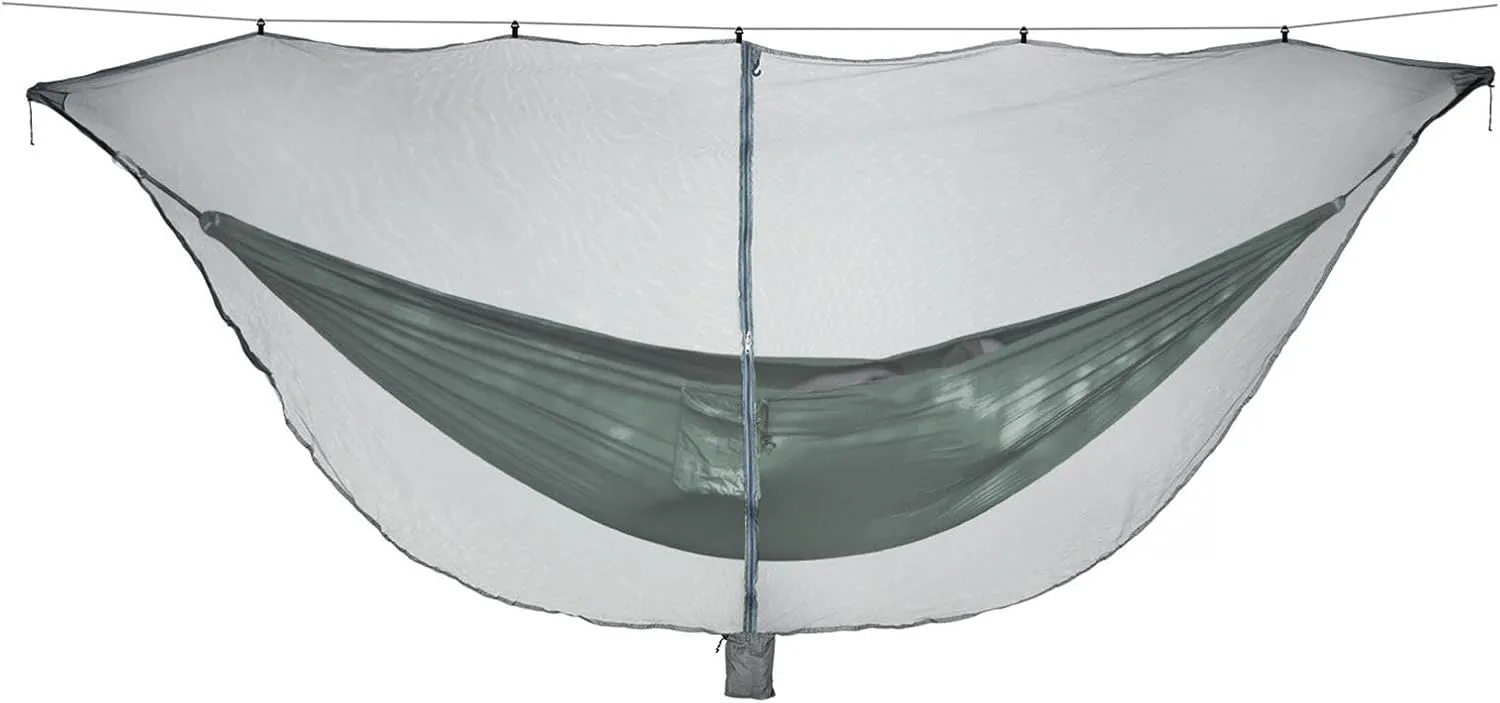 Hammock Net - Hammock Fly Net, Camping Hammock, 11ft Easy Set up Fly Net | Mesh Hammock Netting, Lightweight Portable Camping Gear Net for Outdoor Comfort, 360 Degree Protection, Camping, Hiking
