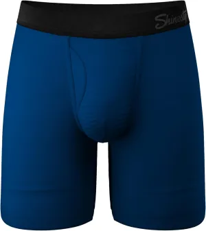 Hammock Support Long Leg Boxer Briefs for Men | Anti-Chafing, Moisture Wicking, Breathable