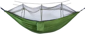 Hammocks Hammock Portable Hammock Gear 1 Person Ultralight Hanging Bed with Mosquito Net for Survival Travel Indoor Camping Beach Hiking Hammocks for Outside