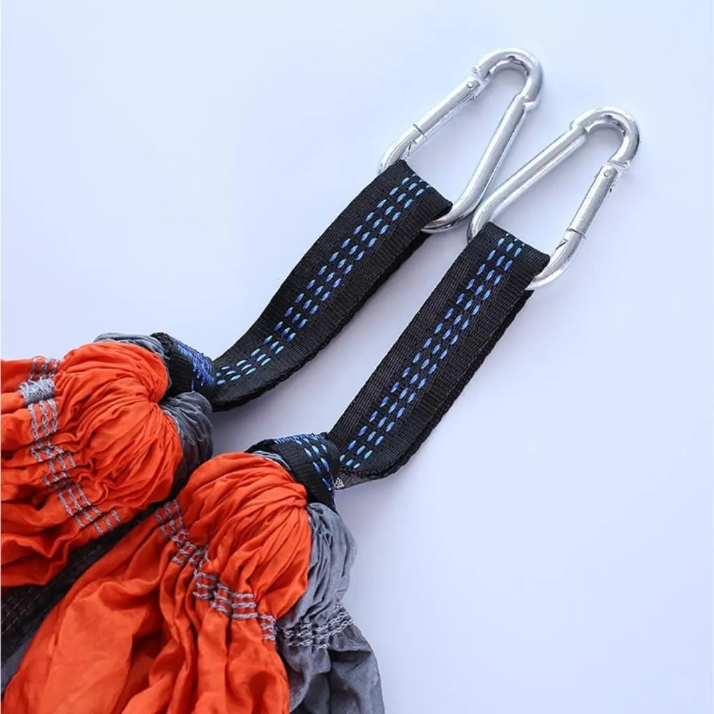 Hamock Outdoor Fully Automatic Quick-Opening Hammock with Mosquito Net, Outdoor Nylon Cloth Camping Pole Hammock Hanmock(B)