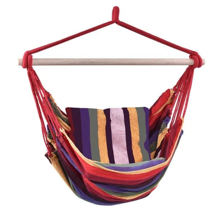 Hanging Rope Hammock Swing Chair