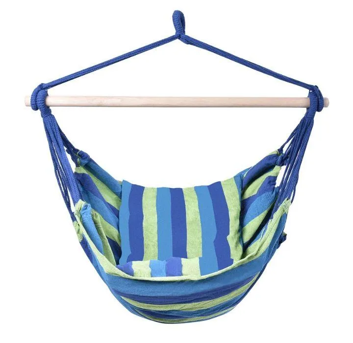 Hanging Rope Hammock Swing Chair