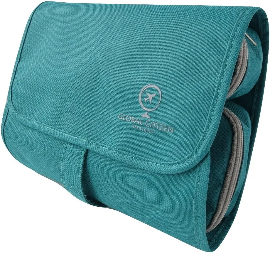 Hanging Travel Toiletry Bag for Men, Woman - Compact, Keeps You Organized, No Leak Cosmetic Kit