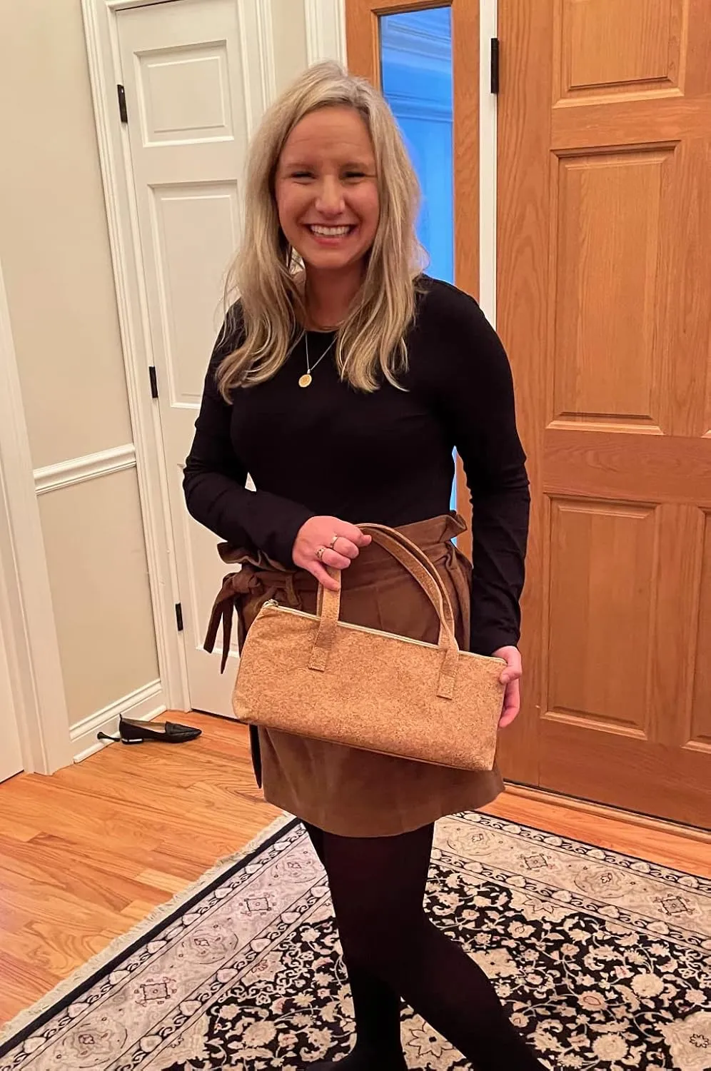 Happy Hour Insulated Wine Clutch | Bottle Carrier for Travel, Picnics & Gifts