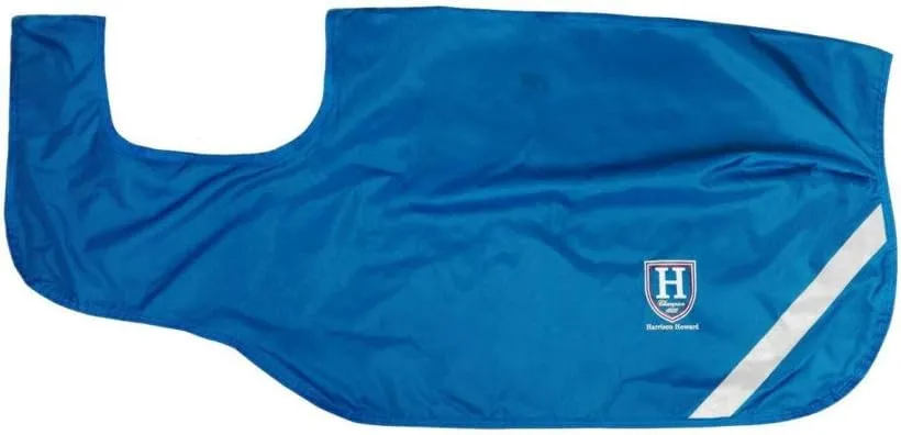 Harrison Howard Climax Horse Sheet Waterproof/Fleece Lining Horse Blanket with Hi-Vis Features Superb Night Safty on Road-Nautical Blue M