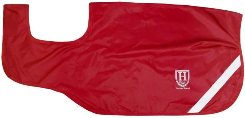 Harrison Howard Climax Horse Sheet Waterproof/Fleece Lining Horse Blanket with Hi-Vis Features Superb Night Safty on Road-Red M