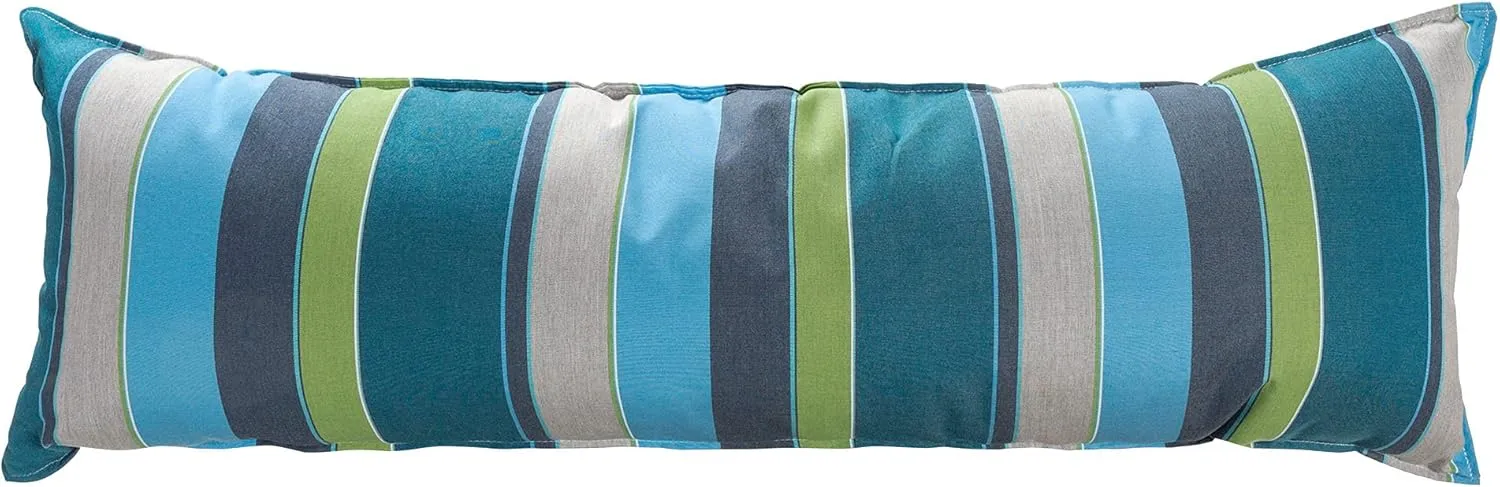 Hatteras Hammocks Expand Calypso Long Hammock Pillow, Sunbrella Fabric, Hook & Loop Fasteners, Extra Wide Size, Handcrafted in The USA