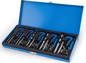 Helicoil Thread Repair Kit, Metric 131-Piece - Including M5 M6 M8 M10 M12- with HSS Drill Bits, Thread Inserts, Taps, Installation Tools and Breakoff Tools