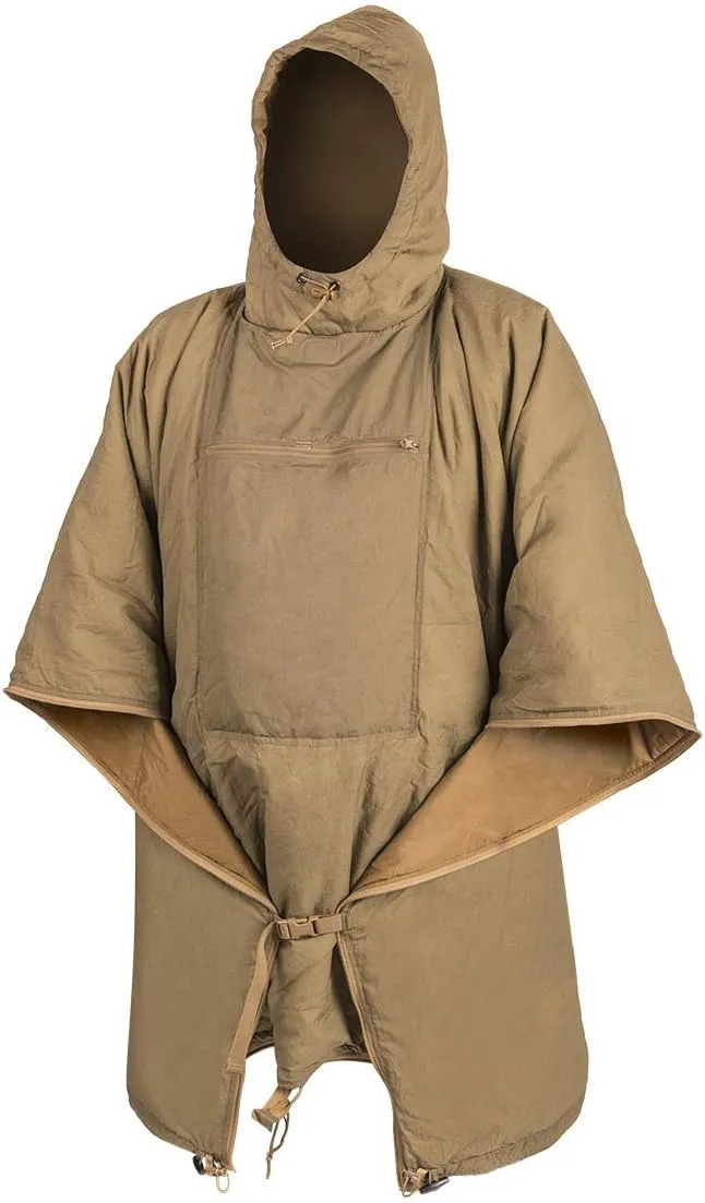 Helikon-Tex Swagman Roll Multi-Purpose Military Poncho - Emergency Poncho & Woobie Blanket & Jacket