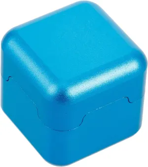 Hemoton Portable Aluminum Chalk Holder for Billiards Versatile Snooker Chalk Carrier with Sturdy Clip Stylish Metal Design for Pool Table Accessories and Storage