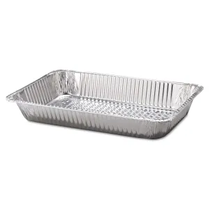 HFA® Aluminum Steam Table Pans, Full-Size Deep, 60 Gauge, 3.19" Deep, 12.19 x 20.75, 50/Carton