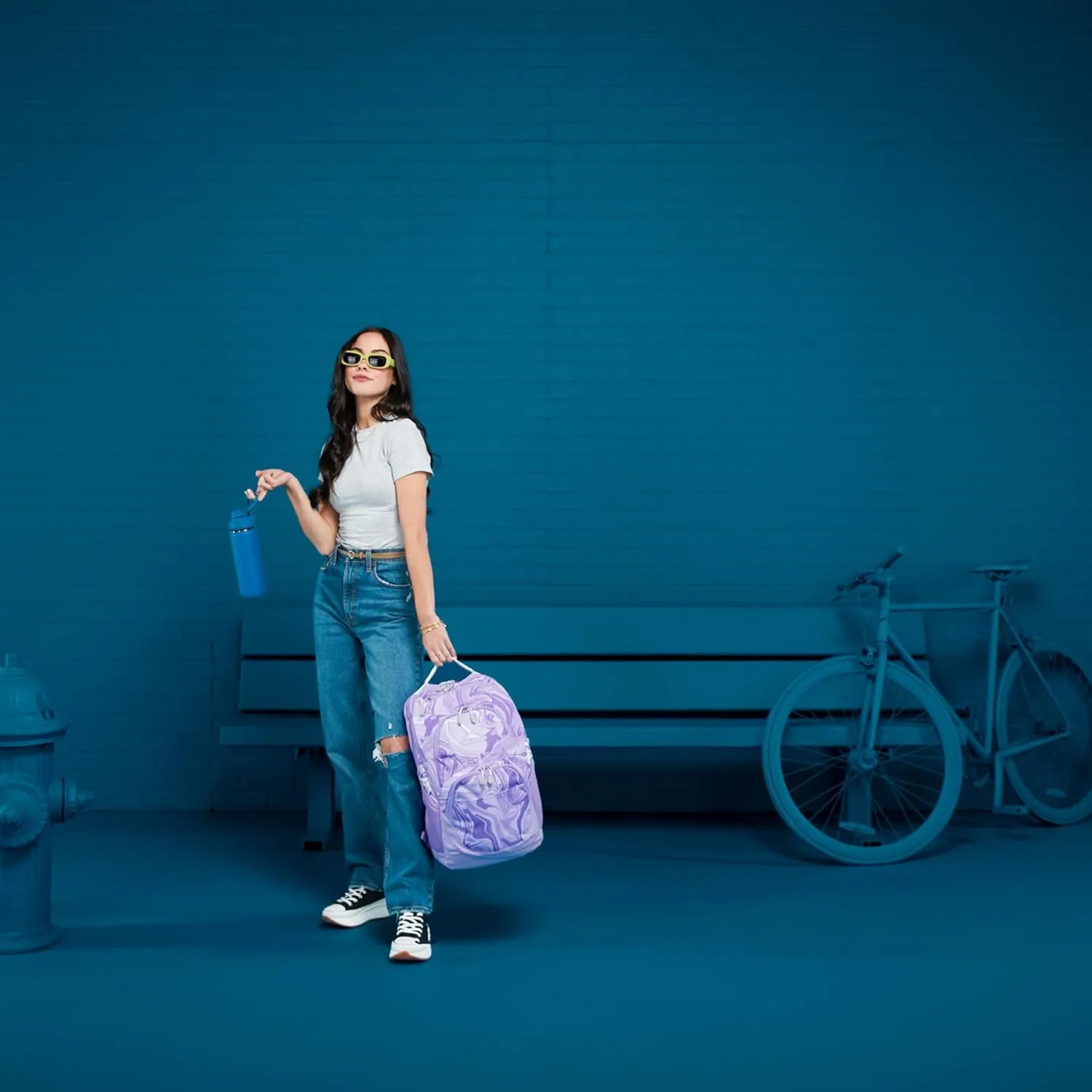 High Sierra Swoop Backpack with Laptop Pocket   Tablet Sleeve, Fits most 17” Laptops, 30L, Lavender