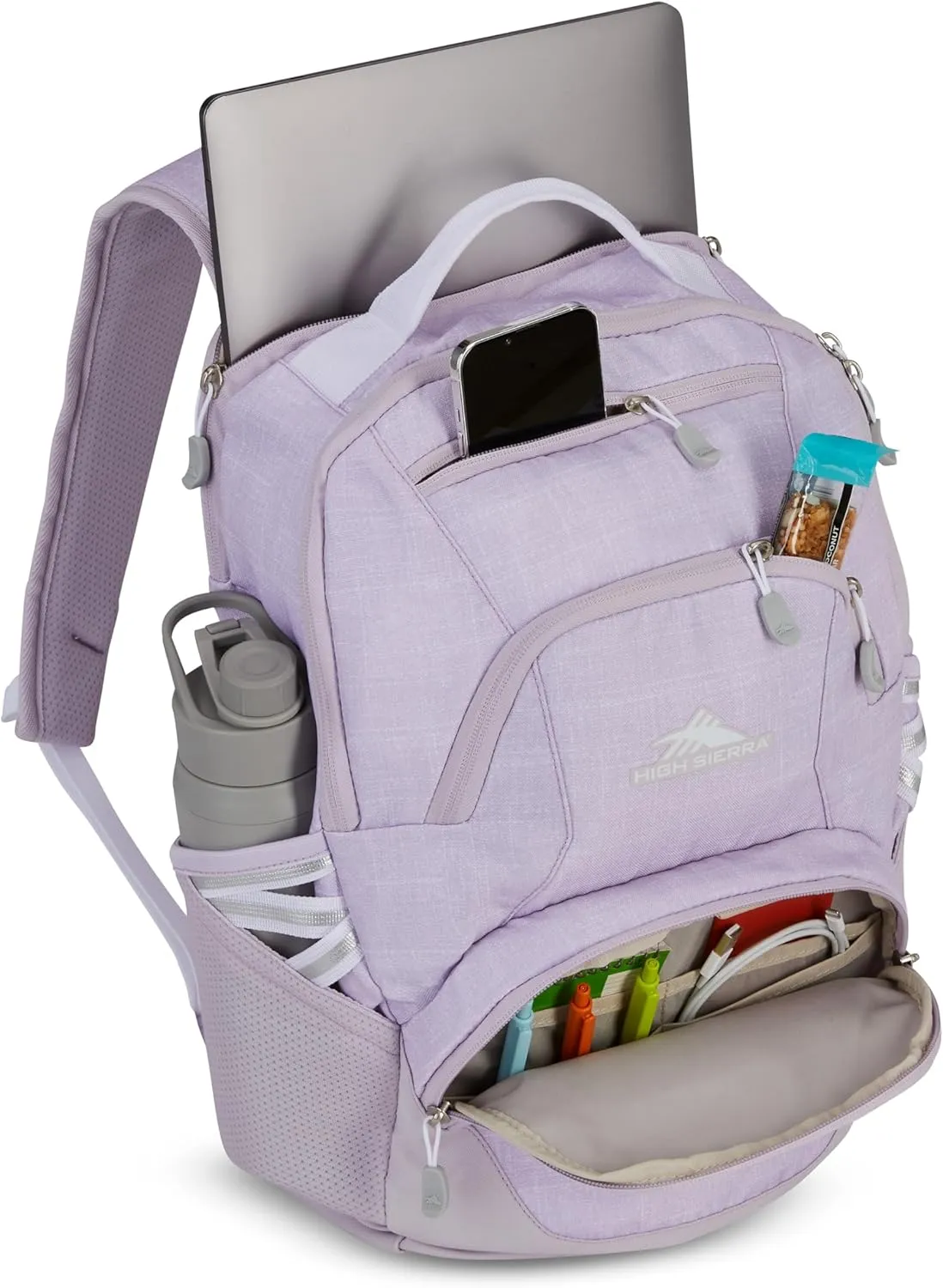 High Sierra Swoop Sg Backpack, Orchid Heather, One Size