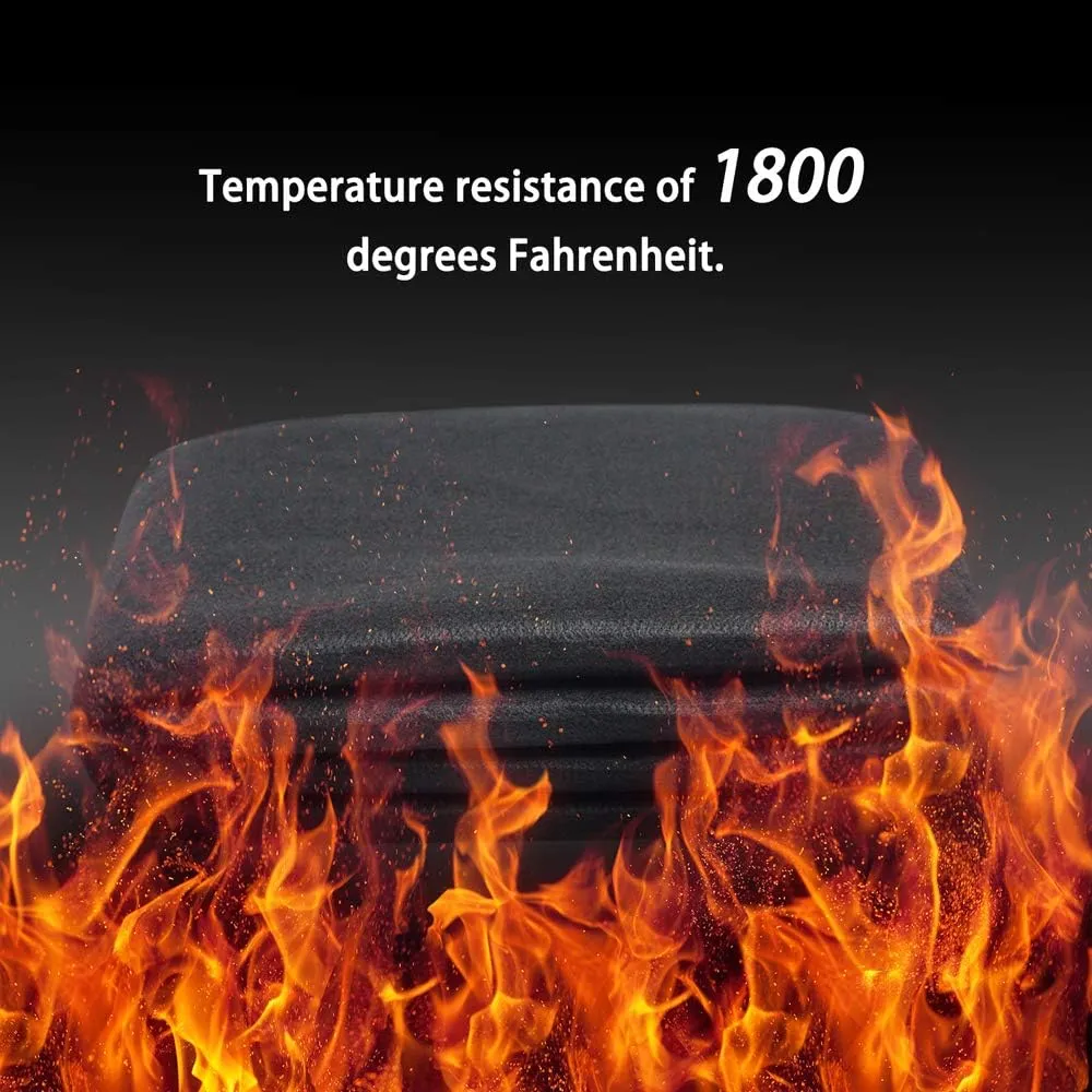 High Temp 48''X72''X1/8'' Carbon Fiber Welding Blanket Protect Work Area from Sparks & Splatte (48''X72''X1/8'')