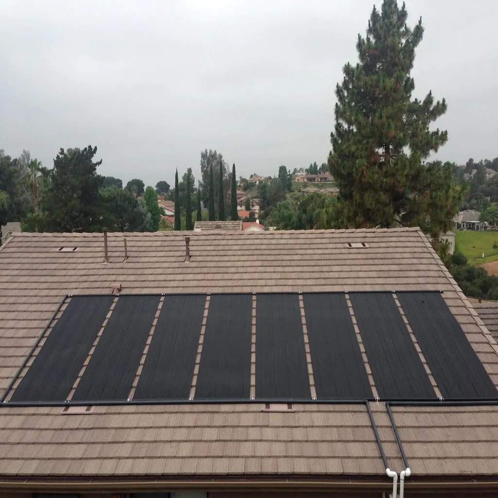 Highest Performing Design - DIY Solar Pool Heater Kit - 15-20 Year Life Expectancy (2-4x10 / 1.5" I.D. Header)