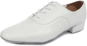 HIPPOSEUS Men's Latin Ballroom Dance Shoes Tango Morden Rumba Social Dance Shoes Low Heel,Model 703
