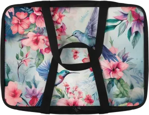 Hummingbird Print Insulated Casserole Carriers Reusable Dish Carrying Case Portable Food Warmer for Hot or Cold Food for Parties Travel Potluck