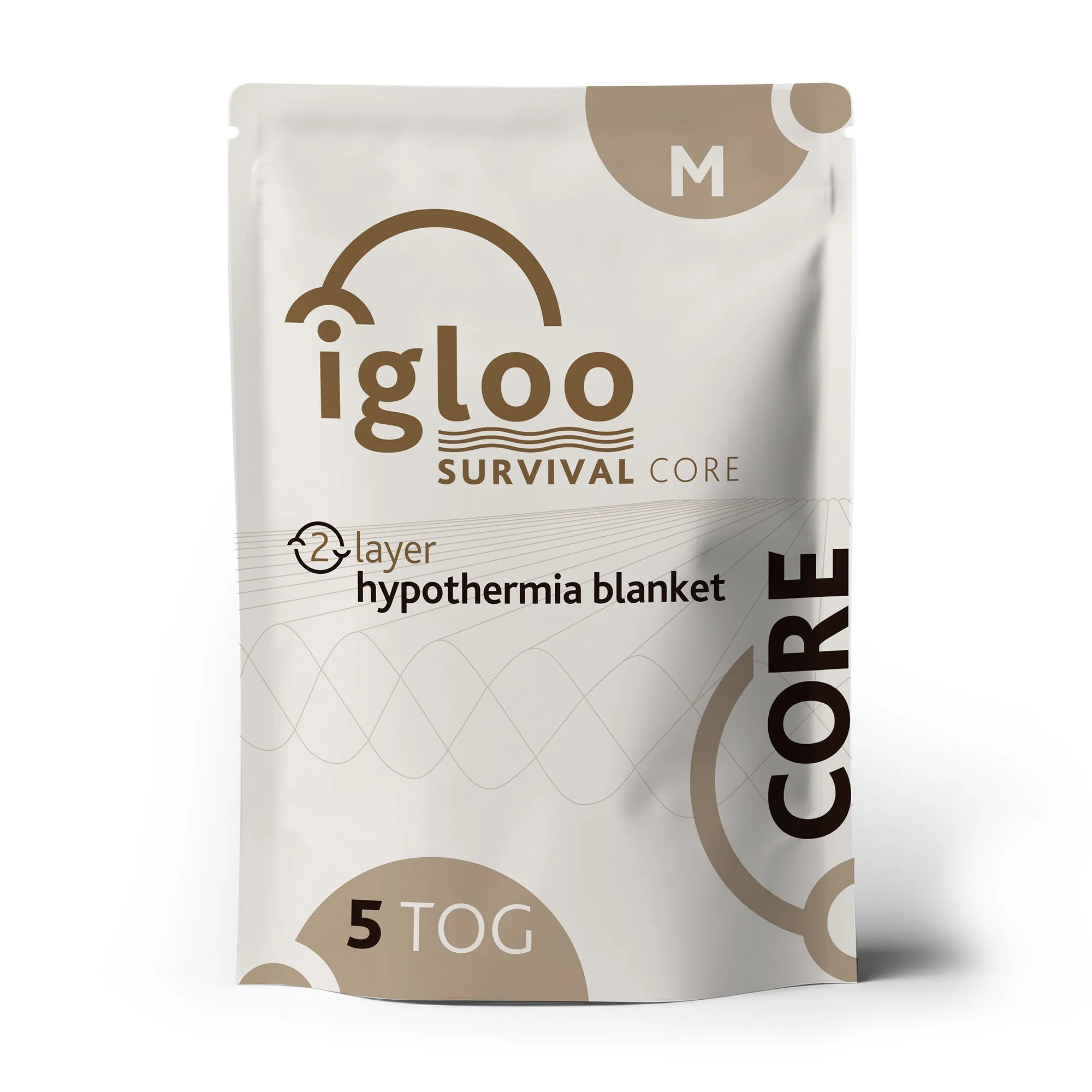 Igloo Core 2 Layer Hypothermia Blanket - Large - 5 Tog