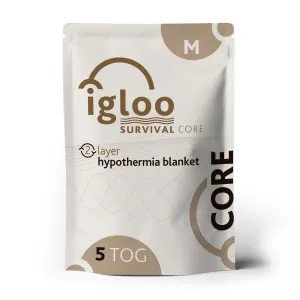 Igloo Core 2 Layer Hypothermia Blanket - Large - 5 Tog