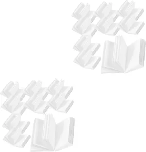 IMIKEYA 2sets 60pcs Miniature Blank Paintable Books for Dollhouse Decor DIY Dollhouse Miniatures Props Create Unique Scenes with Compact Lightweight Design for Study Layouts 60pcs*2