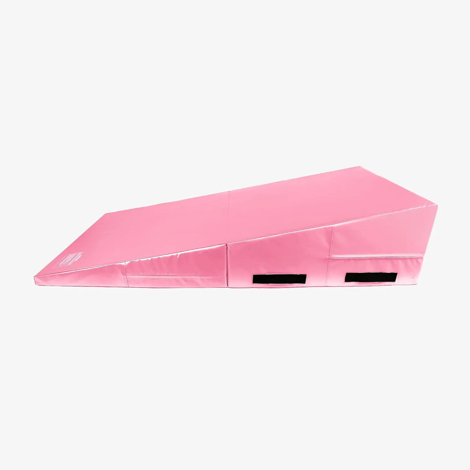 IncStores Gymnastics Wedge Mat | Foldable Vinyl-Covered Foam Gymnastics Cheese Mat for Learning Rolls, Handsprings and Many Other Acrobatic Stunts