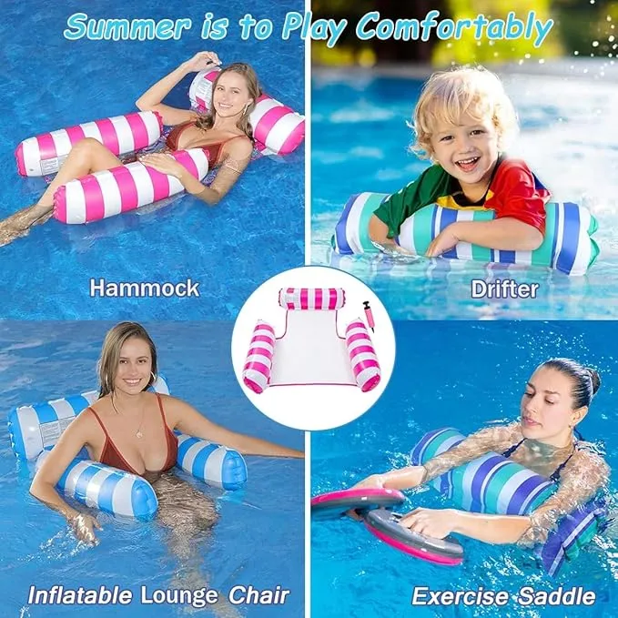 Inflatable Pool Float Hammock