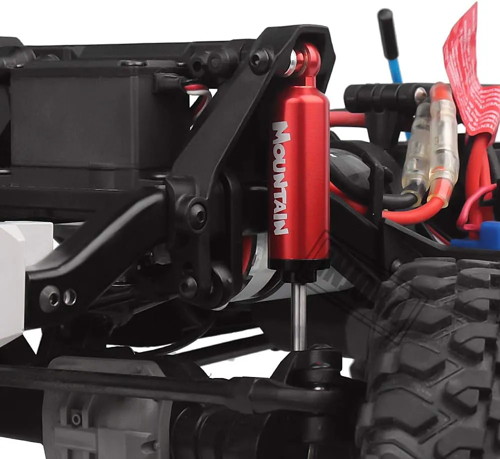 INJORA Internal Spring Damper Shocks for 1/10 RC Crawler Axial SCX10 90046 TRX-4 MST Redcat,4Pcs (120mm, Red)