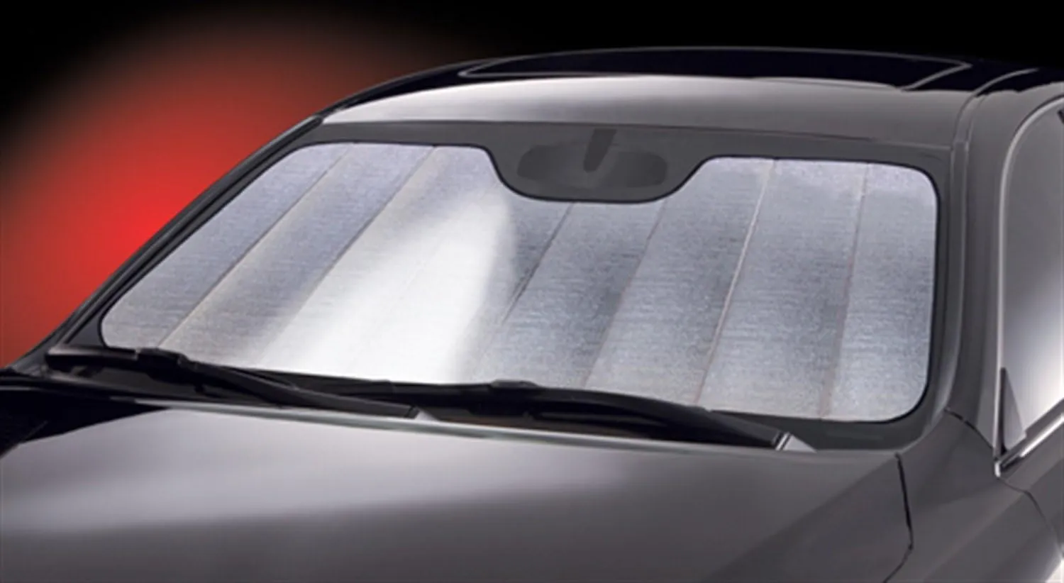 Intro-Tech HD-99-R Ultimate Reflector Custom Fit Folding Windshield Sunshade for Select Honda Prelude Models, Silver