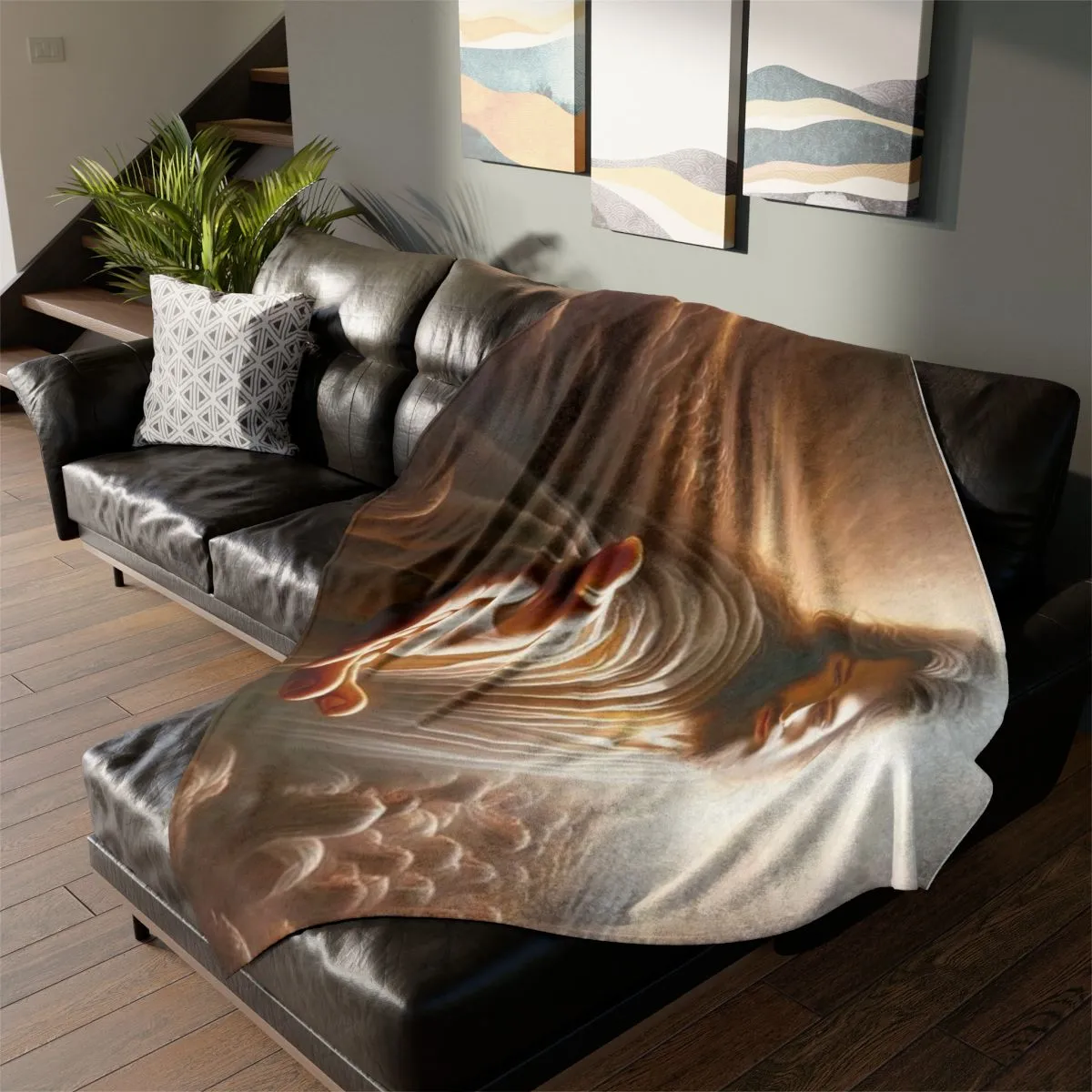 Jesus Saves Soft Plush Blanket