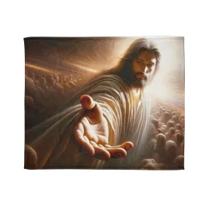 Jesus Saves Soft Plush Blanket