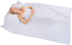 JITTY Sleeping Bag Liner Travel Sheet for Business Camping Backpacking Hiking Mountain Climbing Home Hostels Train 83"x45"