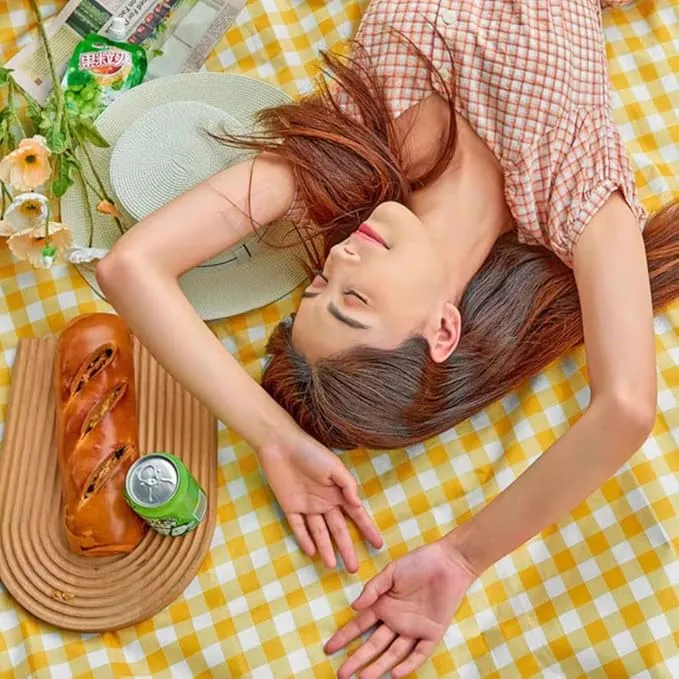K Y KANGYUN Picnic Blanket | Beach Mat|Picnic Blanket for Indoor and Outdoor, 80" x 57" Sandproof Waterproof Larger Mat for Beach, Travel, Camping, Hiking, Park Grass,Handy Mat Tote, Foldable. …