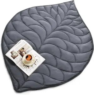 Kaisa Weighted Lap Blanket 7 lbs 41" x 53", Cozy Luxury Crystal Velvet Small Weighted Blanket for Adults, Portable Travel Weighted Blanket for Relaxation, All-Season Blanket, Machine Washable, Gray